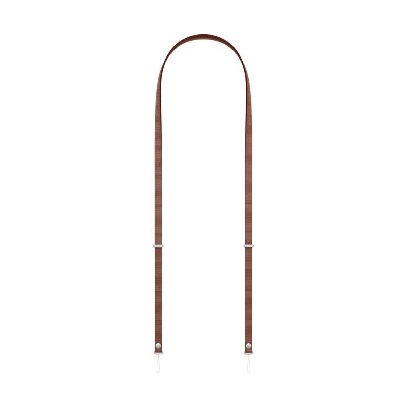lot 30657 image: Apple Crossbody Strap - Sienna - Retail $60