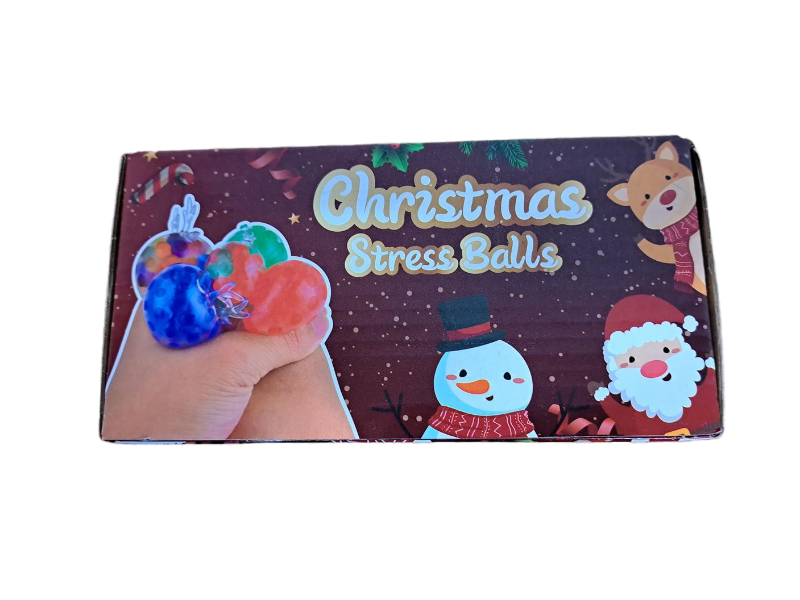 lot 31284 image: 25 Pack Christmas Stress Balls