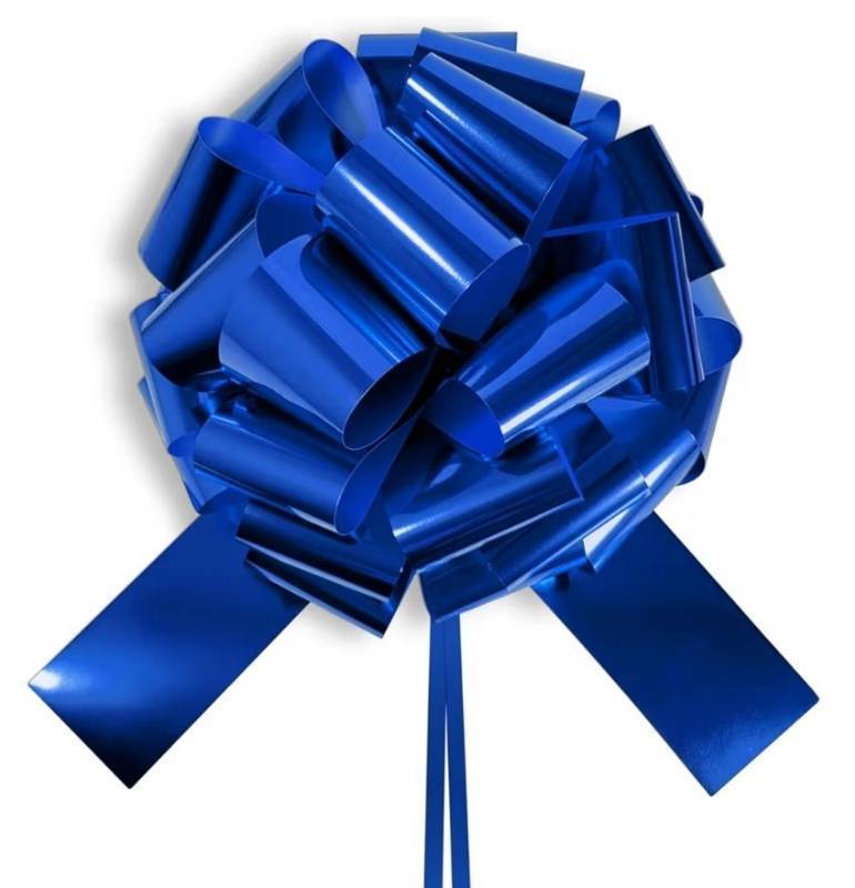 lot 23929 image: 3 Packs of Huge Gift Bow 18 - Blue