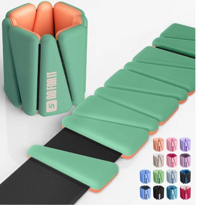 lot 23930 image: SPORTBIT Wrist and Ankle Weights for Women - Set of 2 (1lb Each)