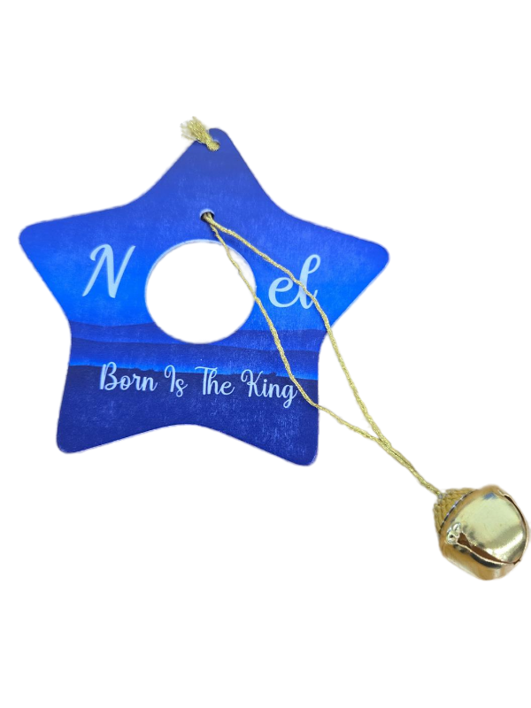 lot 23931 image: Halloscume 12 Set Christmas StarBell Ornaments