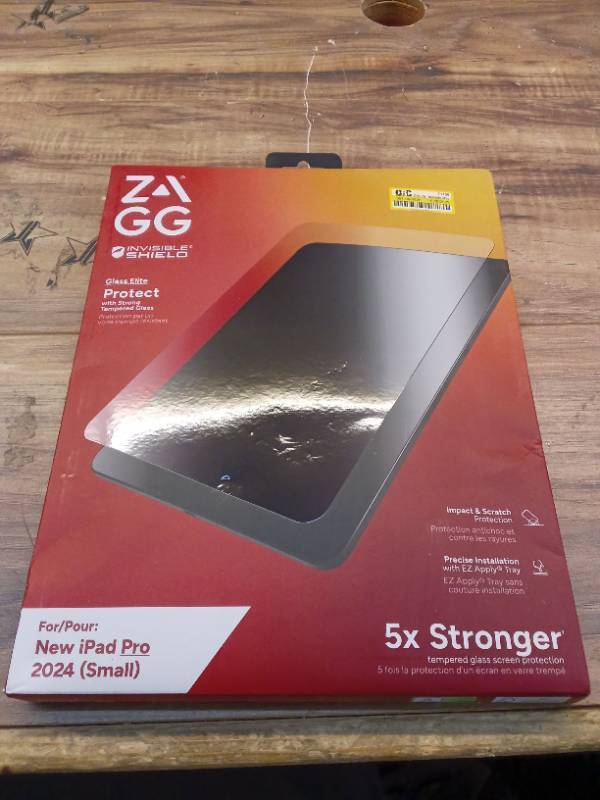 lot 30787 image: Zagg - InvisibleShield iPad Pro 11 Glass Elite Screen Proctetor - Retail $50