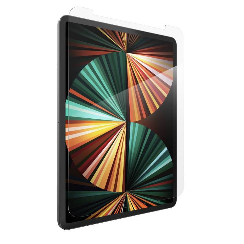 lot 30788 image: ZAGG - InvisibleShield Glass Elite for Apple iPad 12.9 iPad Pro (Gen 3, 4, 5 & 6) - Clear - Retail $60