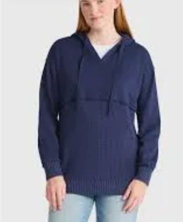 lot 16481 image: Womens Hoodie Dark Navy Size M