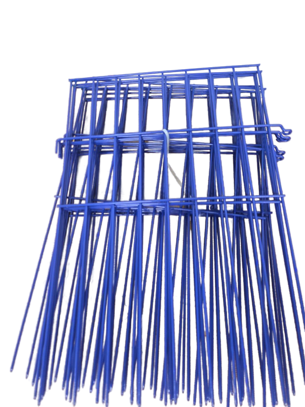 lot 463 image: FOKEP Animal Barrier Fence, 10 Panels No Dig Fences, 17in(H) X 10.8ft(L) Garden Fence Animal Barrier for Rabbits and Dog Under Fencing Barrier, Rustproof Metal Fences Border for Outdoor, Yard, Patio&nbsp