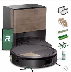 iRobot Roomba Max 705 Combo Cordless Vacuum & Mop X185020 5.8\" Cleaning Path Black - Retail: $1,300