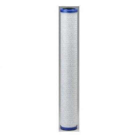 lot 4170 image: Pentek EP-20 Carbon Block Filter Cartridge 20 inch x 2-78 inch 5 Microns
