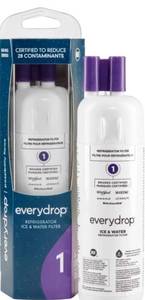 lot 4318 image: EveryDrop by Whirlpool EDR1RXD1 Filter 1, Refrigerator Water Filter 1, W10295370A, P8RFWB2L