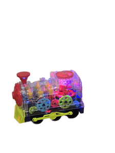 lot 9447 image: Light-Up and Music Playing Transparent Gear Train Toy