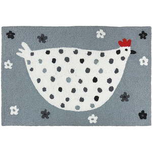 lot 9458 image: Jellybean - IndoorOutdoor Rug - Cool Grey Chick