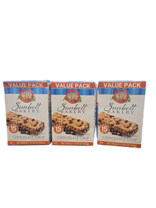 lot 10013 image: Sunbelt Bakery Chocolate Chip Granola Bars Value Pack (Best By JAN 21, 2026), 3 Count