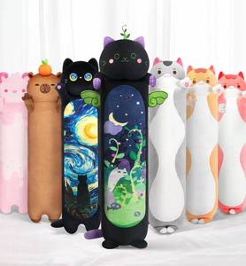 lot 10014 image: Long Cat Plush 5 Sizes Kids Body Pillows
