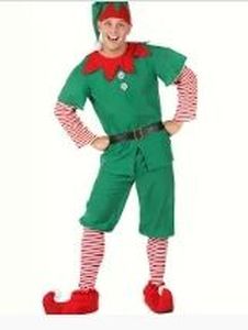 lot 16749 image: Christmas Elf Costume - Adult (Size XXL) Stock Pic Different