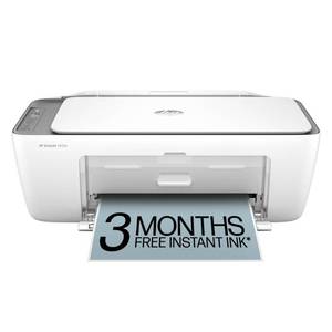 lot 2696 image: HP DeskJet 2855e Wireless All-in-One Color Printer Scanner Copier with 3 Months Free Instant Ink (588S5A) (Does Not Work) - Retail $60