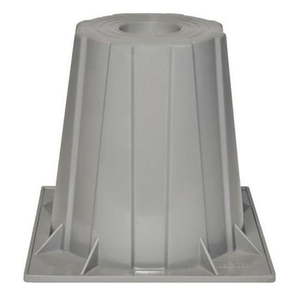 lot 2705 image: Pack of 4 ,Diversitech Heat Pump Riser  500 lb Limit  Gray HPR-6 - Retail $52
