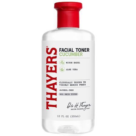 lot 23367 image: Thayers Natural Remedies Witch Hazel Alcohol Free Toner with Cucumber - 12 fl oz