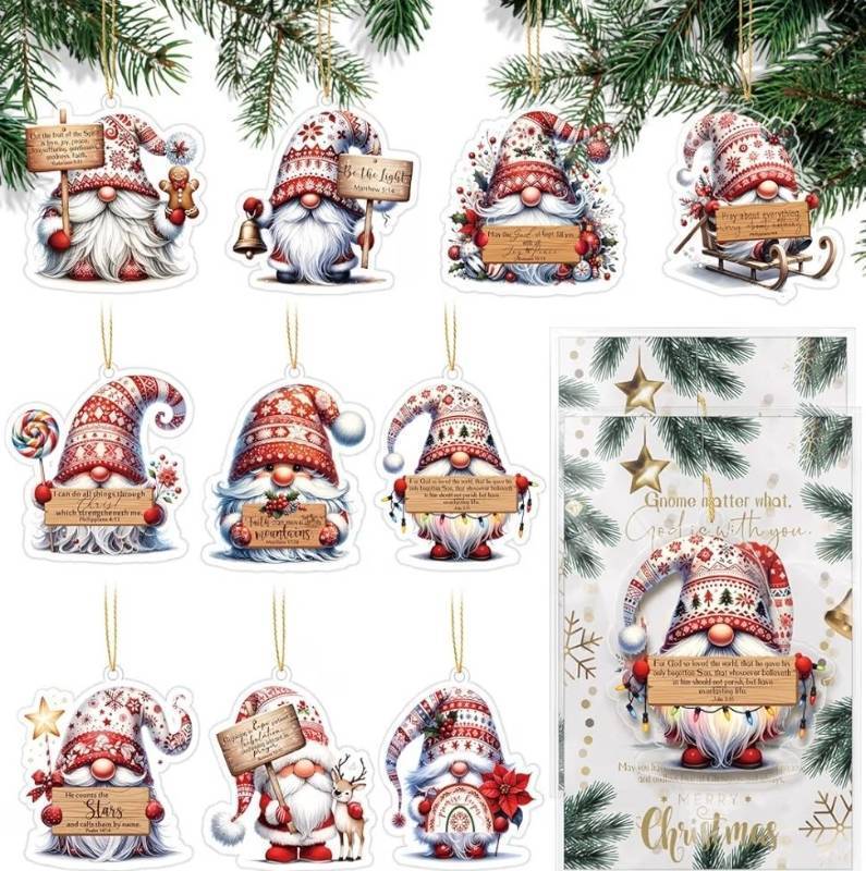 lot 23572 image: 20 Sets of Religious Christmas Ornaments