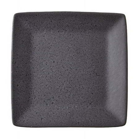 lot 2207 image: Better Homes & Gardens Anderson Dark Gray Square-Shaped Stoneware Salad Plate
