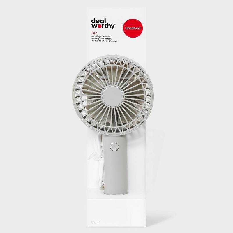 lot 2226 image: Personal Fan Gray - Dealworthy