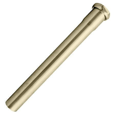 lot 30063 image: Westbrass D421-01 1-14  x 12  Slip Joint Extension Tube  Polished Brass