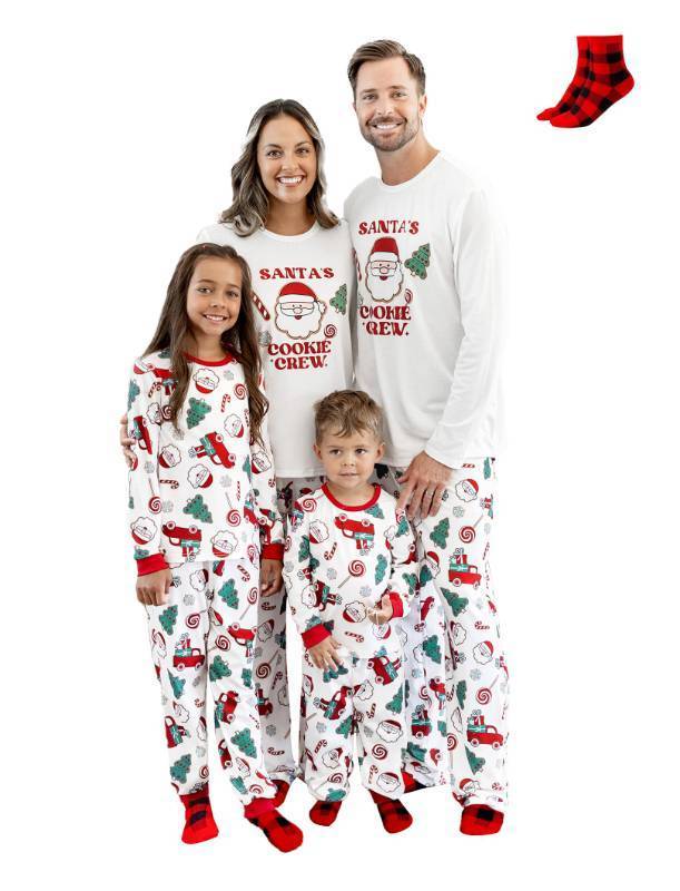 lot 9100 image: Holiday PJs- Mens Size-M