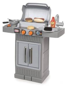 lot 2720 image: Little Tikes Cook n Grow BBQ Grill Gray