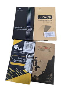 lot 9508 image: Glass Screen Protector Bundle
