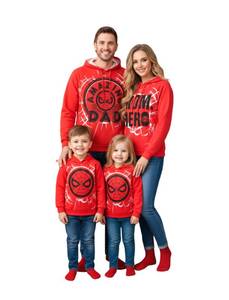 lot 9513 image: Hoodie with Spider-Man Letter Print- Womens Size M