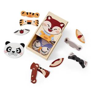 lot 9566 image: Wooden Puzzles for Toddlers