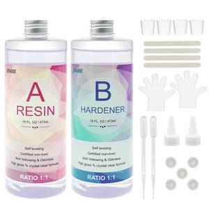 lot 10052 image: Epoxy Resin, Demorex Resin Kit Crystal Clear (32oz)