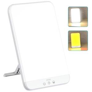 lot 10055 image: Light Therapy Lamp, Ultra-Thin UV-Free 10000 Lux Therapy Light