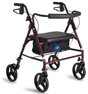 lot 15058 image: Medline Rollator Walker with Seat