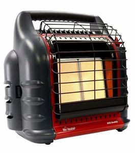 lot 16763 image: Mr. Heater Big Buddy Portable 18 000 BTU Propane Heater MH18B - Retail $128