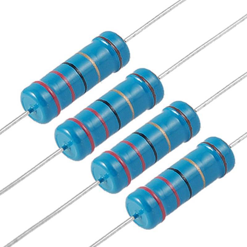 lot 31362 image: Uxcell a11101900ux0147 Axial Metal Film Resistor, 22 Ohm 3W 1%, 100 Piece
