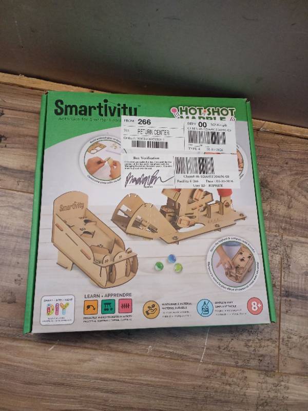 lot 2175 image: Smartivity Hot Shot Marble Learning Toy for Kids