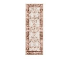 lot 2202 image: Home Decor Collection 19.7 X 58  Washable Brown Persian Faux Fur Indoor Runner Rug
