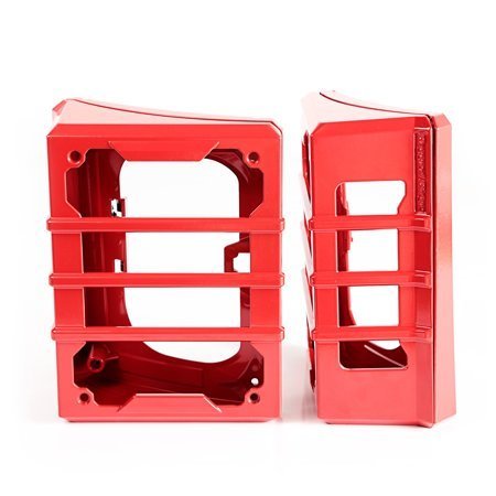 lot 31841 image: Rugged Ridge 11226.06 Elite Guard Kit Tail Light  Red 07-18 Jeep Wrangler JK Fits select 2008 2015-2018 JEEP WRANGLER UNLIMITED - Retail $152