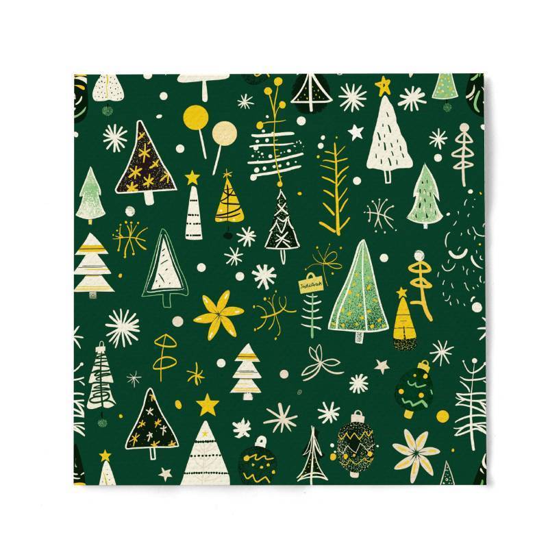 lot 627 image: 2 Boxes of JoyfulArtink Premium Designer Paper Napkins- Christmas Themed