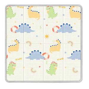 lot 2780 image: Foldable Baby Play Mat, PIGLOG 50 x 50 Waterproof Playmat
