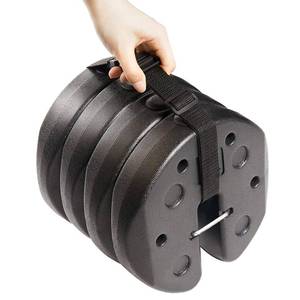lot 2785 image: ABCCANOPY Easy Canopy Weights with Lock Design for Wind Resistance, No Sliding, Stably Secure Tents, Canopies, and Umbrellas at Outdoor Events, 4Pack (27LB)