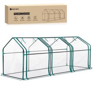 lot 2800 image: Yesker Mini Greenhouse 106x36x36 Portable Small Green House for Indoor Outdoor Use