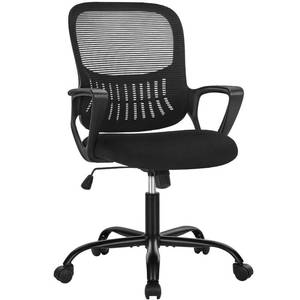 lot 15113 image: DUMOS Home Office Chair, Mid Back Computer Ergonomic Mesh