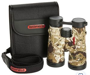 lot 16775 image: Redfield Rebel Camo 12 x 50 Roof Prism Binoculars - Retail $135