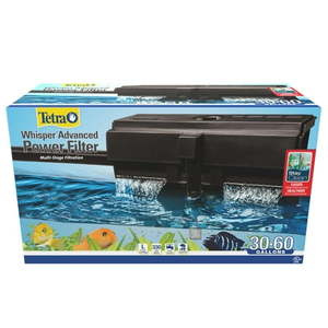 lot 10065 image: Tetra Whisper Power Filter for 30-60 Gallon Aquariums (See Details)