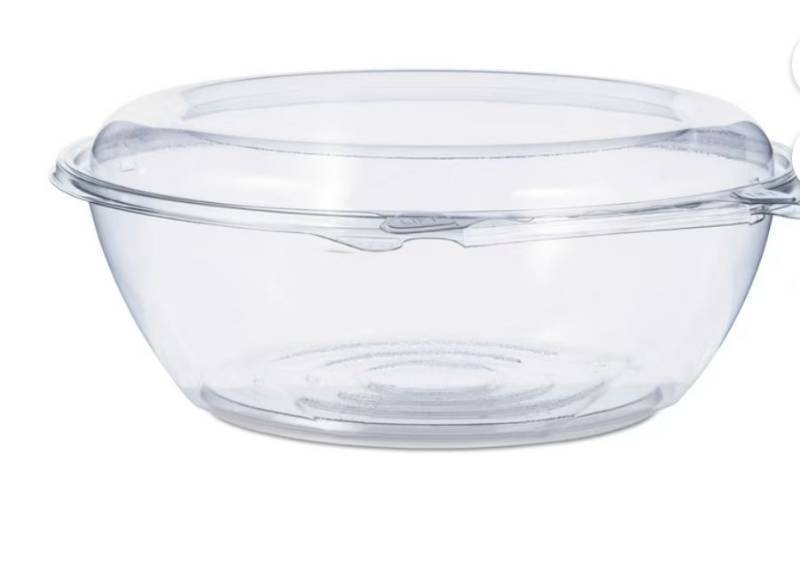 lot 16511 image: DART SAFE SEAL Bowls 24 oz TAMPER RESISTANT, TAMPER EVIDENT BOWL WITH DOME LID - Retail $100