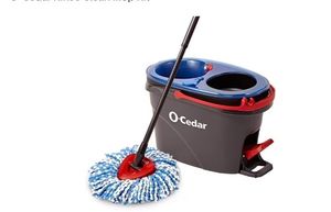 lot 2896 image: O-Cedar Rinse Clean Mop Kit (Missing Accessories)- Retail $60