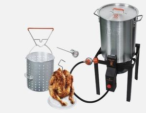 Loco Sure Spark Turkey Fryer 30 qt LCTFKESB30CAP1 - Retail: $129