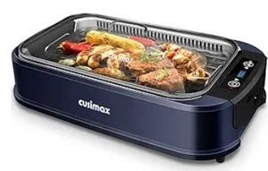 lot 2903 image: Indoor Grill CUSIMAX Electric Smokeless Grill Portable Korean BBQ (Missing Accessories- Single Plate) - Retail $125