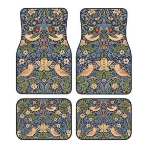 lot 4548 image: Car Floor Mats,Vehicle Front Rear Carpets Mats Universal Car Rugs,Car Accessories for Truck,William Morris