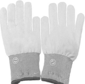 lot 9760 image: LED Gloves Light Up Flashing Finger Gloves Lighting Glow Halloween Rave